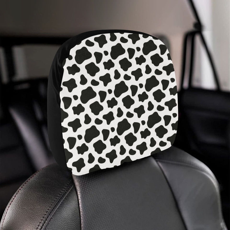 Cow skin pattern Car Headrest Cover