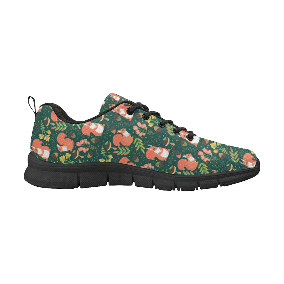 Squirrel Pattern Print Design 03 Men's Breathable Sneakers ( Model 055)