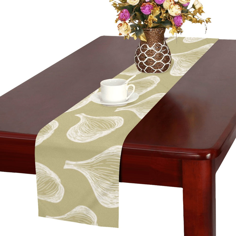 Garlic design pattern Table Runner