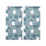 Cute rabbit pattern Gauze Curtain