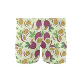 Paassion fruit pattern Men's Swimming Trunks