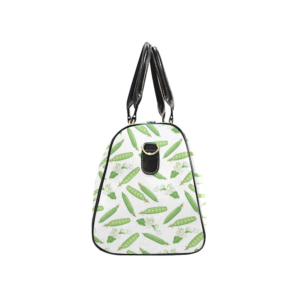 Green Peas Pattern Print Design 04 Travel Bag