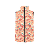Camper Van Pattern Print Design 03 Men's Padded Vest