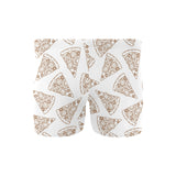 Hand drawn pizza pattern Men's Swimming Trunks