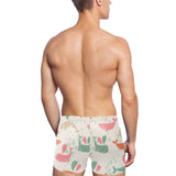 Cute whale pattern Men's Swimming Trunks