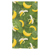 Banana Palm Leaves pattern Bath Towel