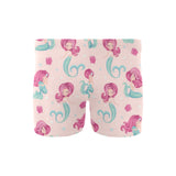 Cute little mermaid pattern Men's Swimming Trunks