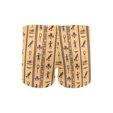 Egypt Hieroglyphics Pattern Print Design 02 Men's Swimming Trunks