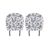 Butterfly pattern Car Headrest Cover