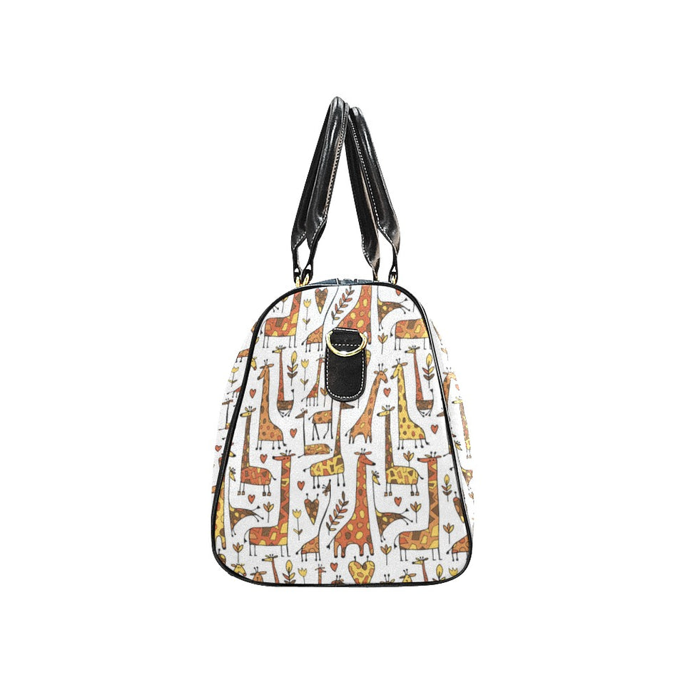 Giraffe Pattern Print Design 04 Travel Bag