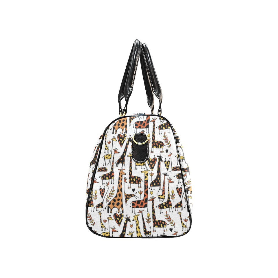Giraffe Pattern Print Design 05 Travel Bag