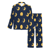 Moon star pattern Men's Long Pajama Set