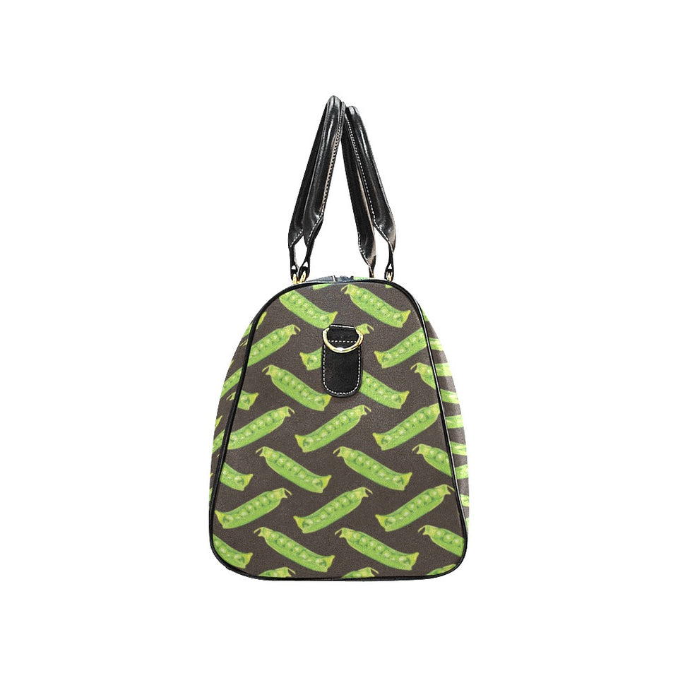 Green Peas Pattern Print Design 05 Travel Bag