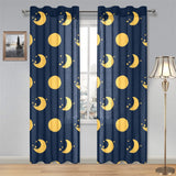 Moon star pattern Gauze Curtain
