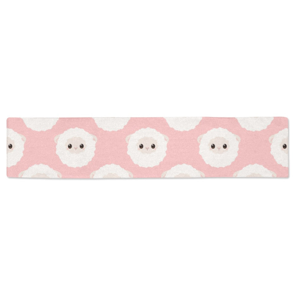 Cute sheep pattern Table Runner