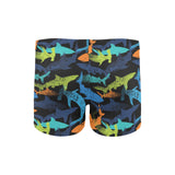 Colorful shark Men's Swimming Trunks
