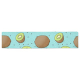 Kiwi blue background Table Runner