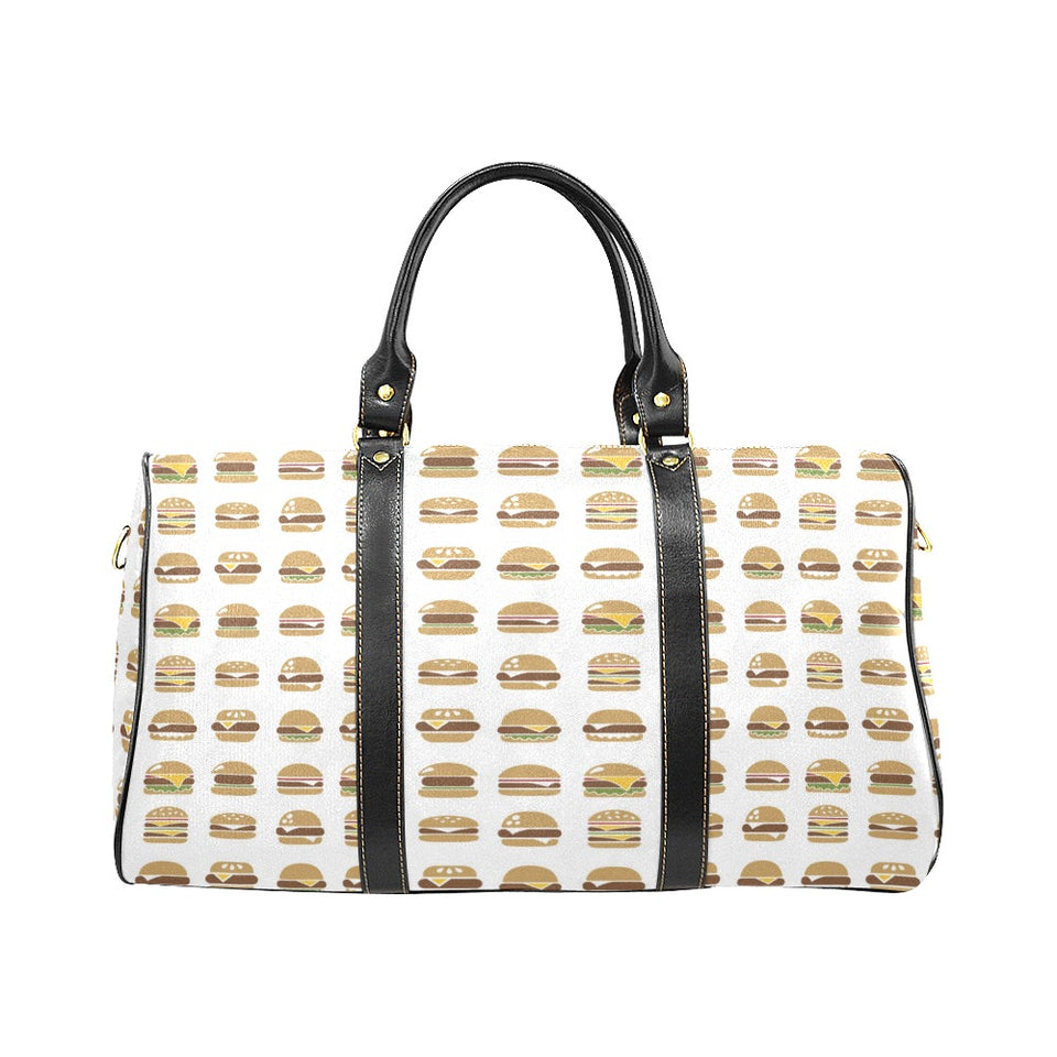 Hamburger Pattern Print Design 02 Travel Bag