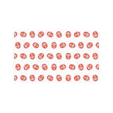 Daruma japanese wooden doll pattern Doormat