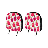 dragon fruits design pattern Car Headrest Cover