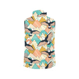Eagle Pattern Print Design 02 Men's Padded Vest