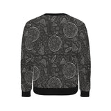 Pizza pattern Men's Crew Neck Sweatshirt