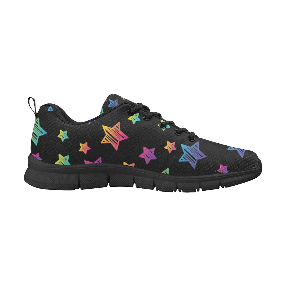 Colorful star pattern Women's Sneaker Shoes