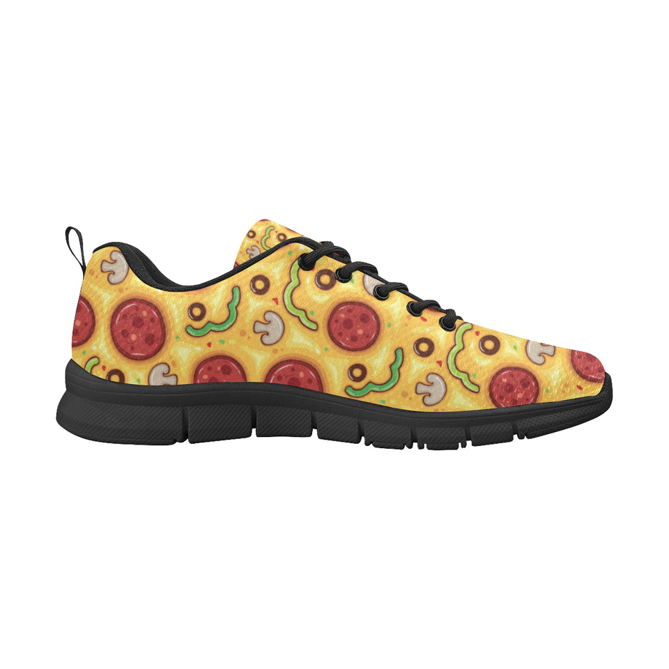 Pizza texture pattern Women's Sneaker Shoes