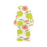 Guava pattern Blanket Robe with Sleeves