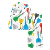 Darts Pattern Print Design 03 Women's Long Pajama Set