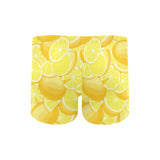 lemon pattern Men's Swimming Trunks