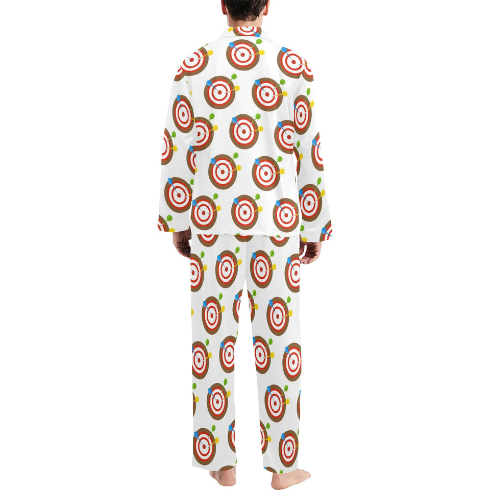 Darts Pattern Print Design 04 Men's Long Pajama Set