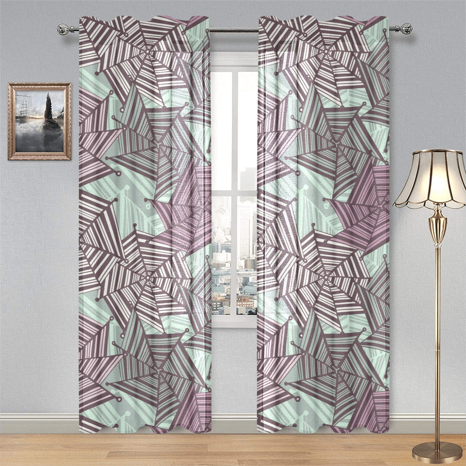 Spider web cobweb design color pattern Gauze Curtain