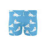 Cute sea lion seal pattern background Men's Swimming Trunks