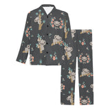 Cute koala pattern Men's Long Pajama Set