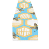 Bee honeycomb pattern Table Runner