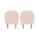 peanuts texture pattern Car Headrest Cover