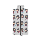 Cute ninja pattern Men's Padded Vest
