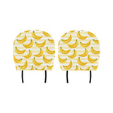 Banana pattern blackground Car Headrest Cover