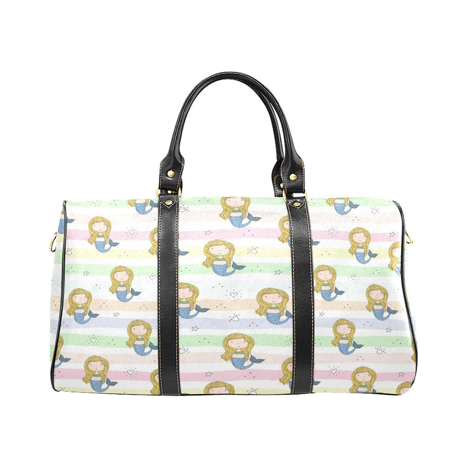 Cute hand drawn mermaid Travel Bag