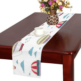 Hot air balloon pattern Table Runner
