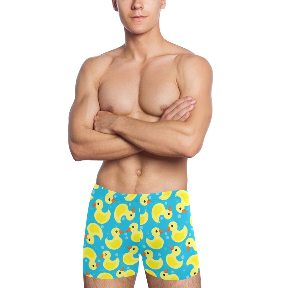 Duck Pattern Print Design 04 Men's Swimming Trunks