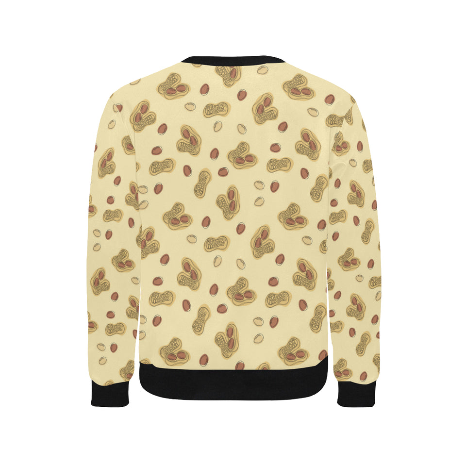 peanuts design pattern Men's Crew Neck Sweatshirt