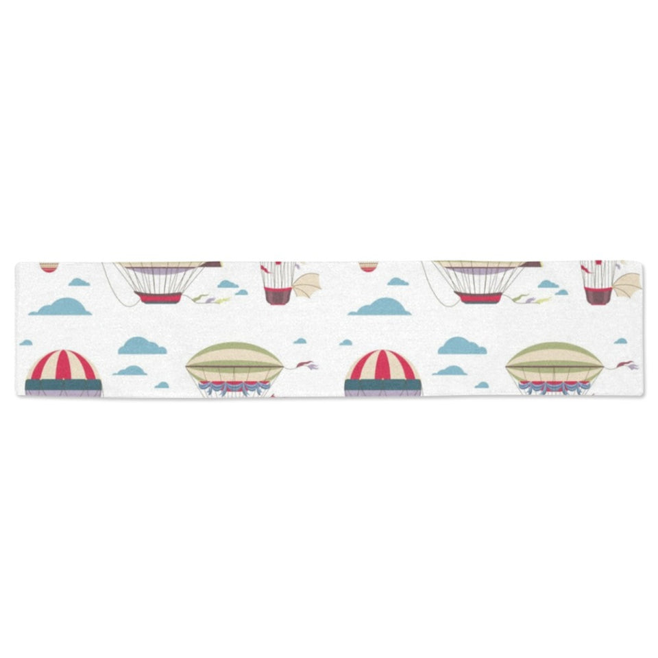 Hot air balloon pattern Table Runner