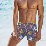 Koi Fish Carp Fish pattern Men's Swimming Trunks