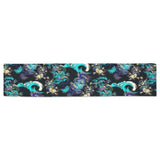 Dragon sea wave pattern Table Runner