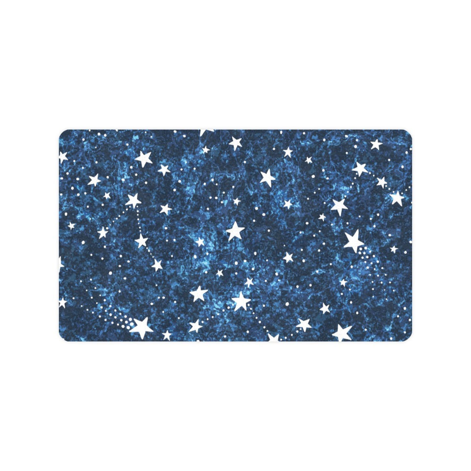 Night sky star pattern Doormat