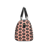Lips Pattern Print Design 02 Travel Bag