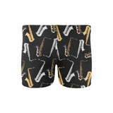 saxophone design pattern Men's Swimming Trunks