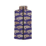 Beautiful japanese fan pattern Men's Padded Vest